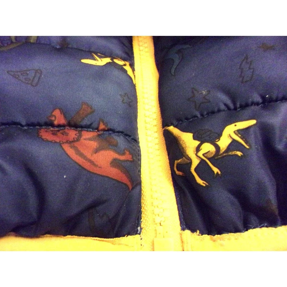 Jumping Beans Size 3T Dinosaur Jacket Fleece Lining Boys